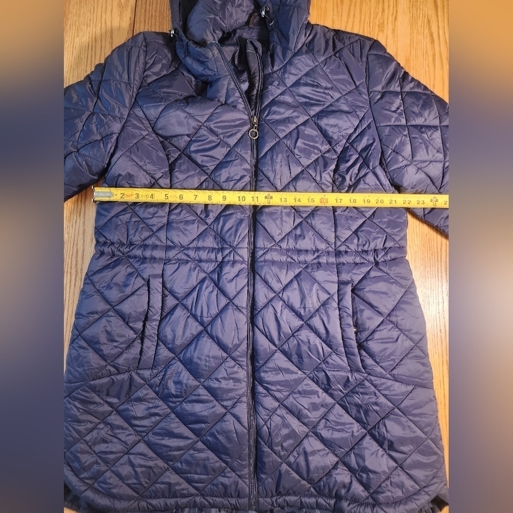 Weatherproof Hooded Diamond Quilted Ladies Coat Jacket Size XLARGE Parka Puffer - Picture 9 of 14